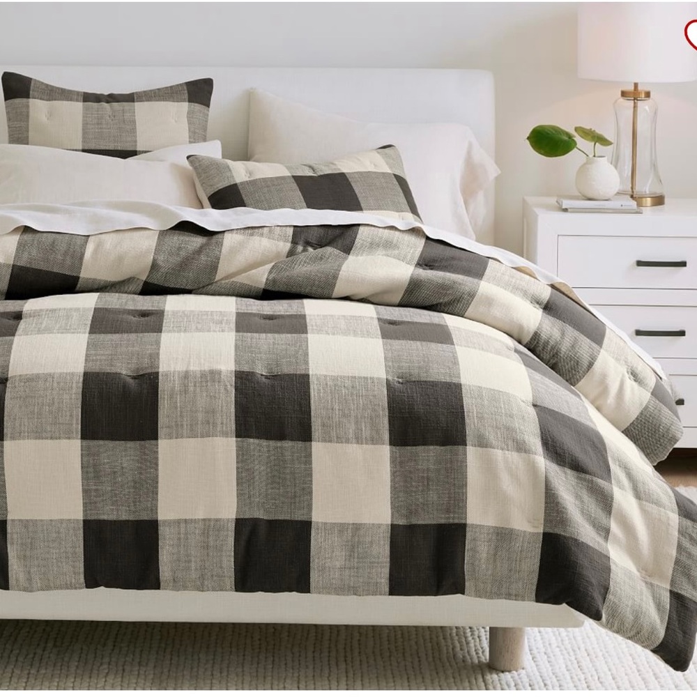 Pottery Barn Comforter and Shams